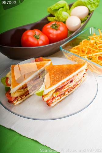 Image of club sandwich