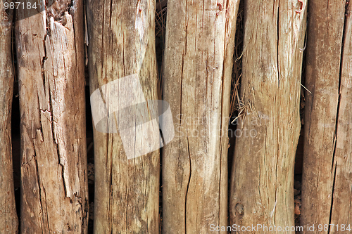 Image of The wooden fence