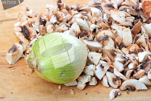 Image of Fresh mushrooms