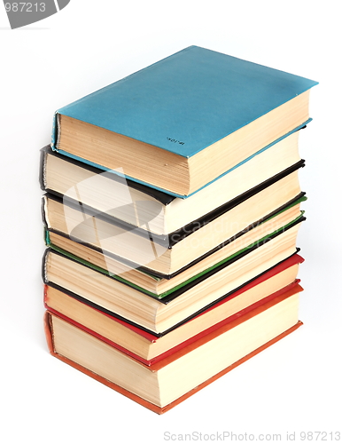 Image of The stack of books 