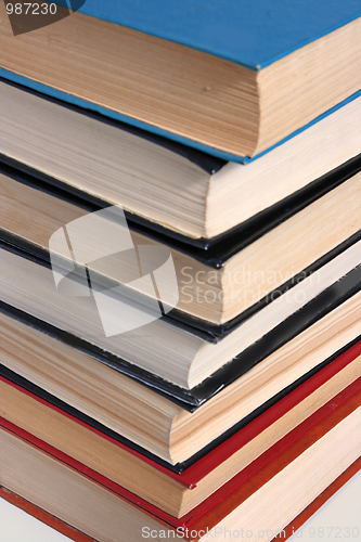 Image of The stack of books 