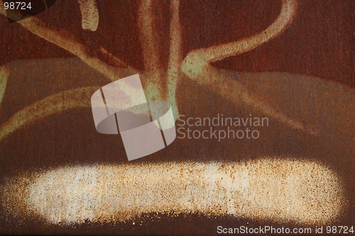 Image of Rusted and vandalized