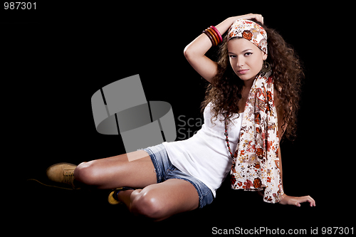 Image of Fashion young woman