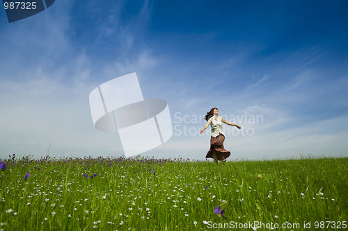 Image of Dancing on nature