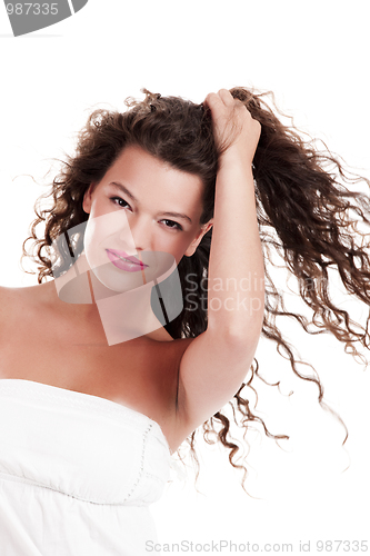 Image of Beautiful young woman