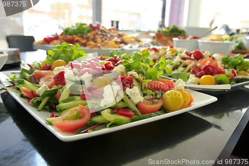 Image of Dish of salad