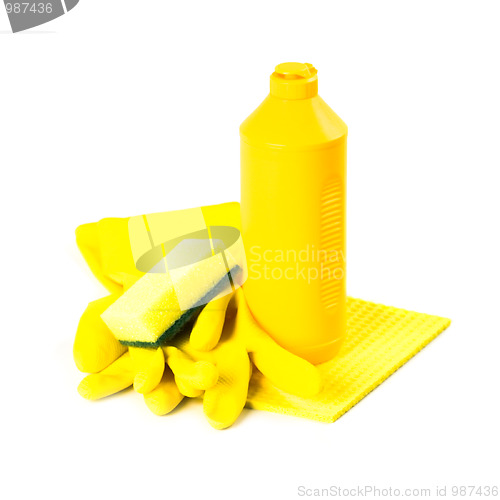 Image of products for cleaning