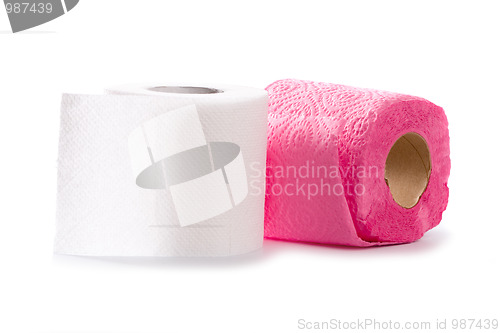 Image of toilet paper rolls