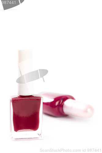 Image of two bottles of nail polish