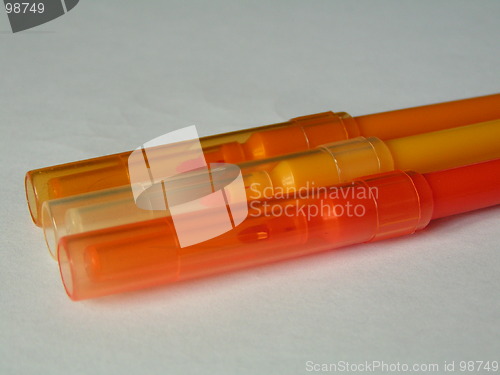Image of Orange Markers