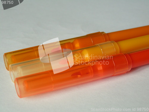 Image of Orange Markers