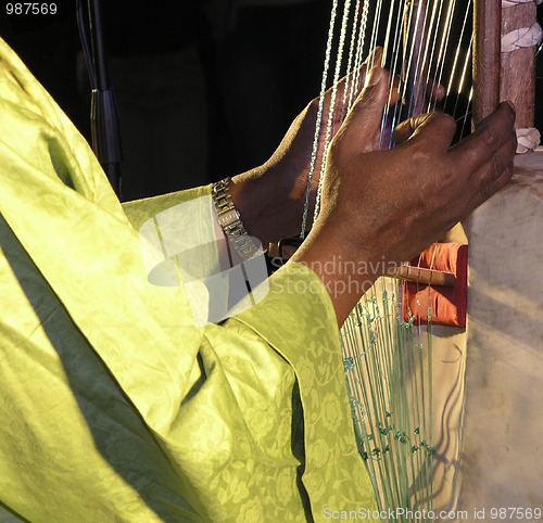 Image of African musician