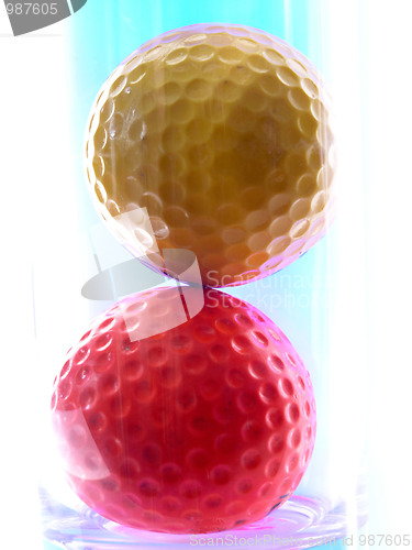 Image of golf balls