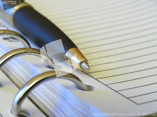 Image of golden pen