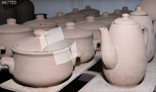 Image of clay pans