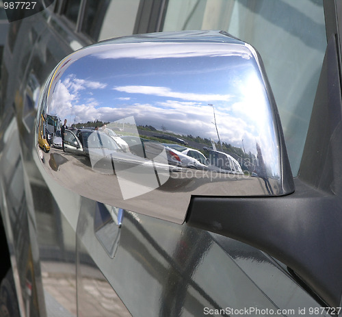 Image of  rear-view mirror