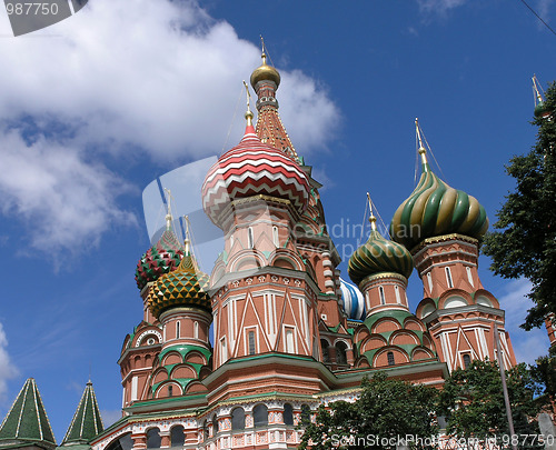 Image of Saint Basil's Cathedral in Moscow