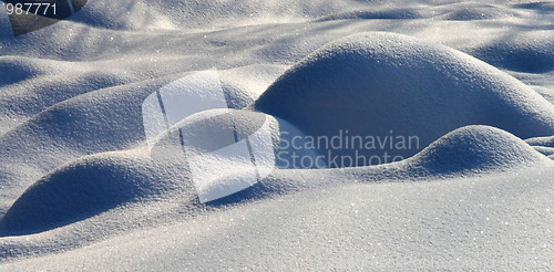 Image of snow-drift