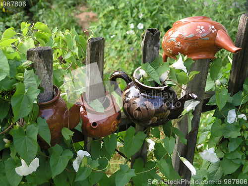 Image of teapots 