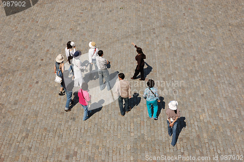 Image of tourists