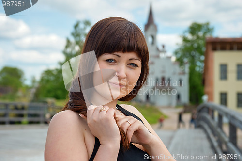 Image of Portrait of beauty girl.