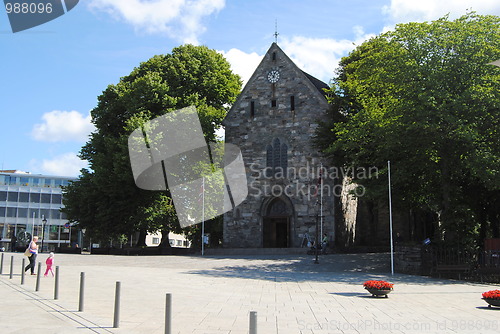 Image of church in Stavanger Norway