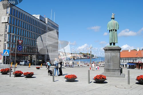 Image of center of Stavanger norway