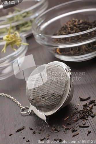 Image of Still life with tea infuser