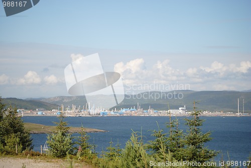 Image of gas refinary