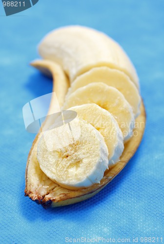 Image of Sliced banana