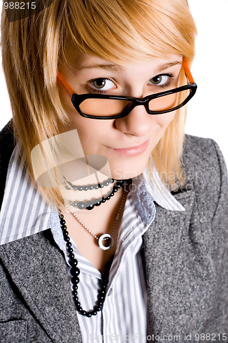 Image of young businesswoman