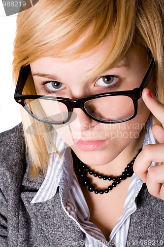 Image of young businesswoman