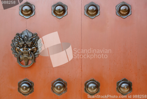 Image of chinese door