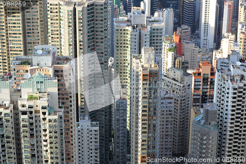 Image of buildings in Hong Kong 