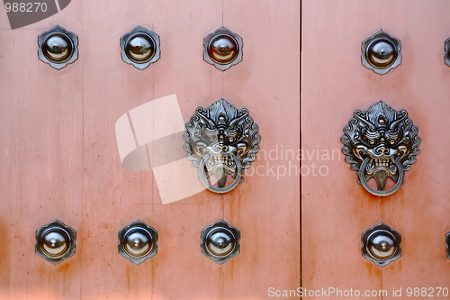 Image of chinese door