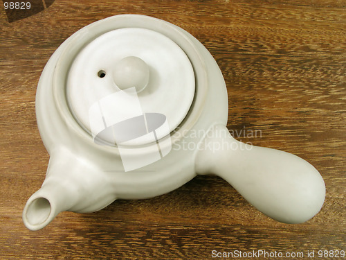 Image of Tea pot-upper view