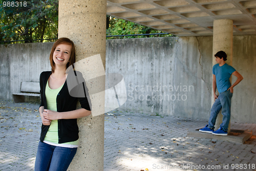 Image of Smiling Teen Girl