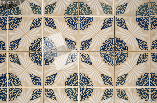 Image of Ornamental old tiles