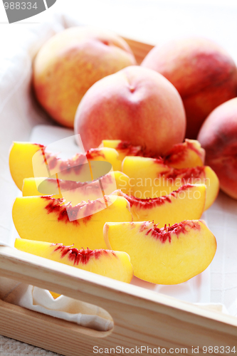Image of fresh peaches
