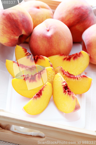 Image of fresh peaches