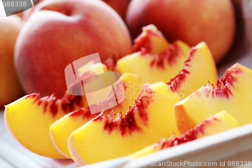 Image of fresh peaches