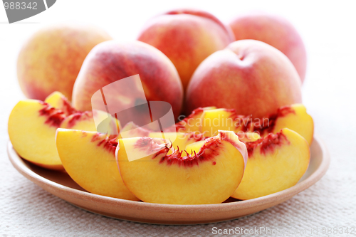 Image of fresh peaches