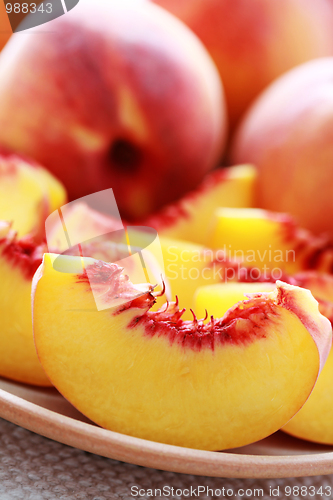 Image of fresh peaches