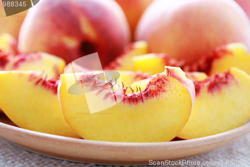 Image of fresh peaches