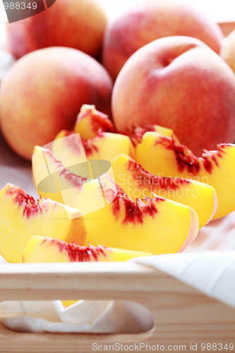 Image of fresh peaches