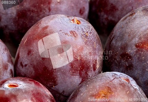 Image of Black plums