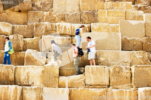 Image of Walking on Pyramid