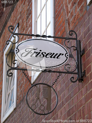 Image of Hairdresser sign