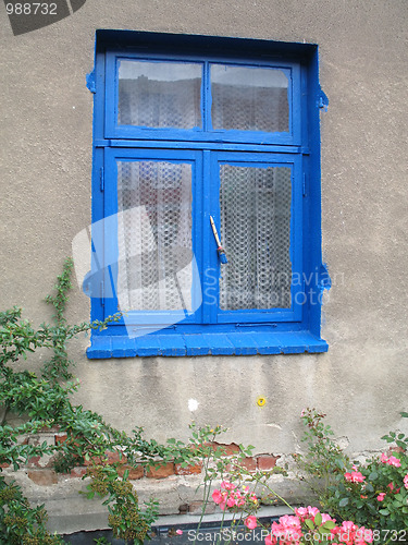 Image of Blue window