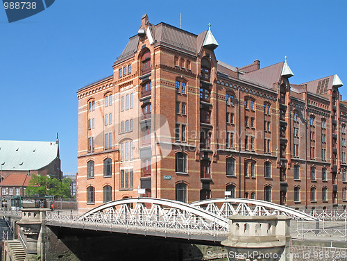 Image of Speicherstadt in Hamburg